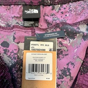 The North Face Pull-On Action Shorts 2.0 Standard Fit - Mens XXL/Short - NWT